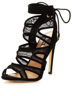 Miss Kg Frenchy Mesh Strappy Sandal